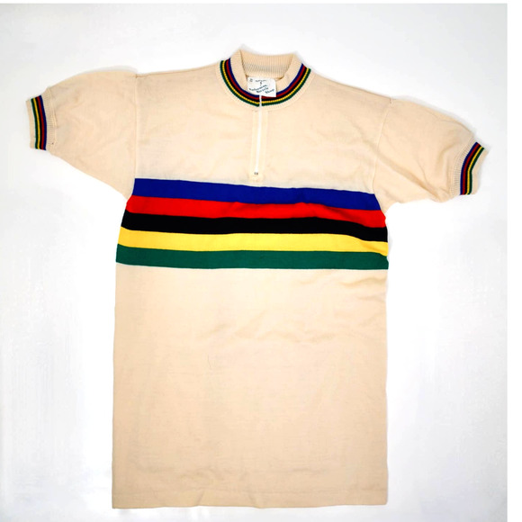 Performance Bicycle Shop Other - Vintage Performance Bicycle Shop Wool Size 5 Cycling Jersey